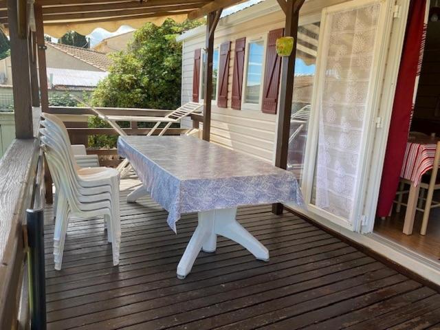 Mobil Home Valras Plage Bagian luar foto