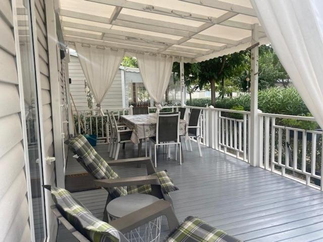 Mobil Home Valras Plage Bagian luar foto